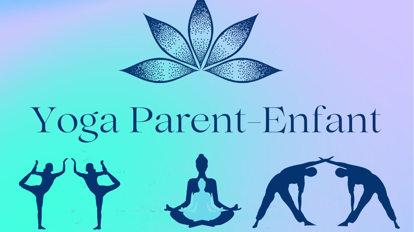 Summer parent-child yoga session Chamrousse