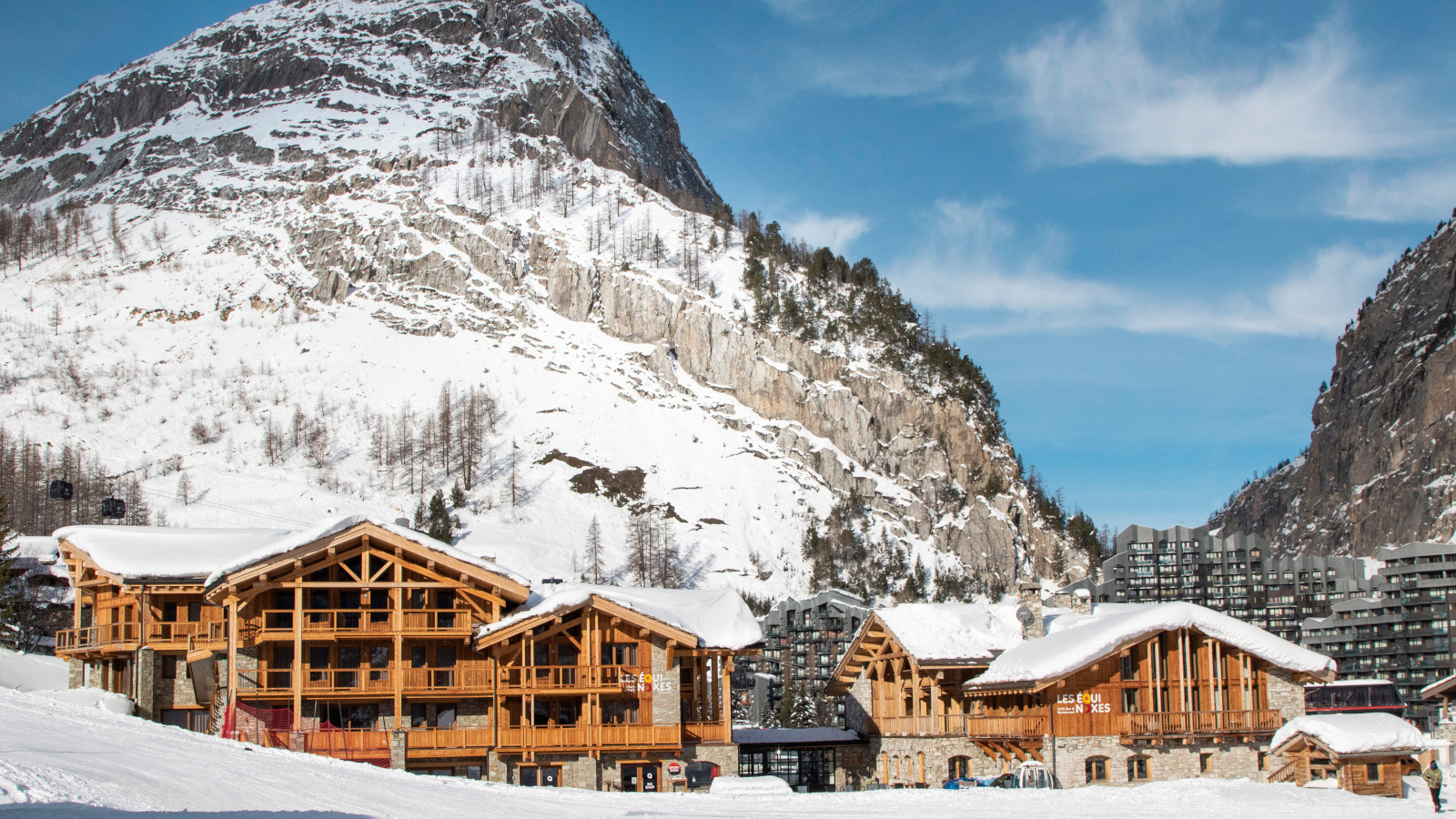 Façade extérieure - Les Equinoxes Val d'Isère