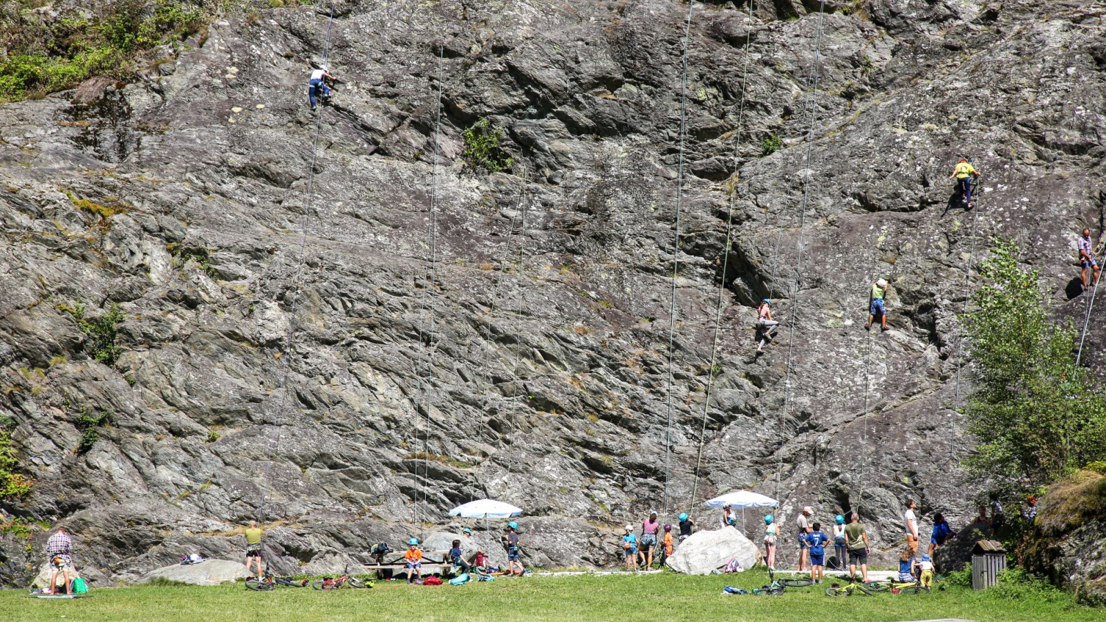 Escalade aux Chavants