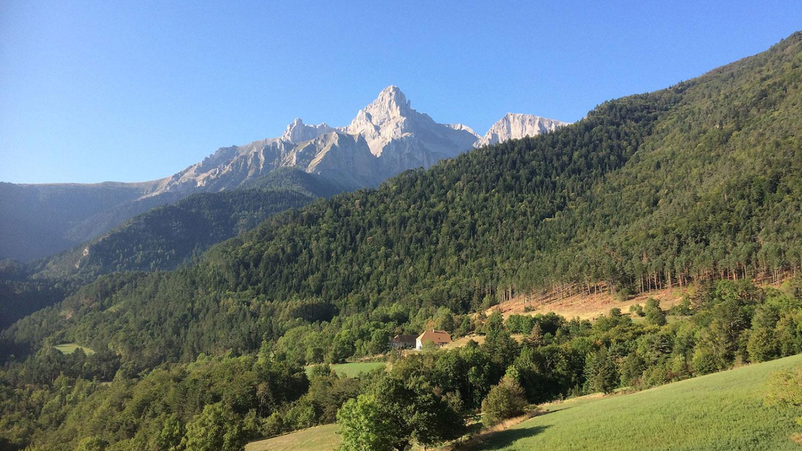 La Casa des Achards et l'Obiou (automne)