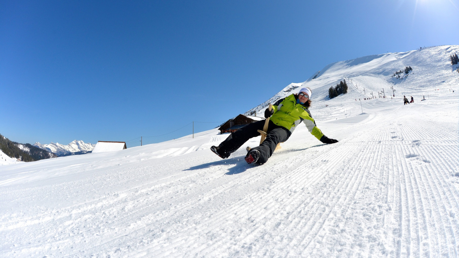 Descente en paret