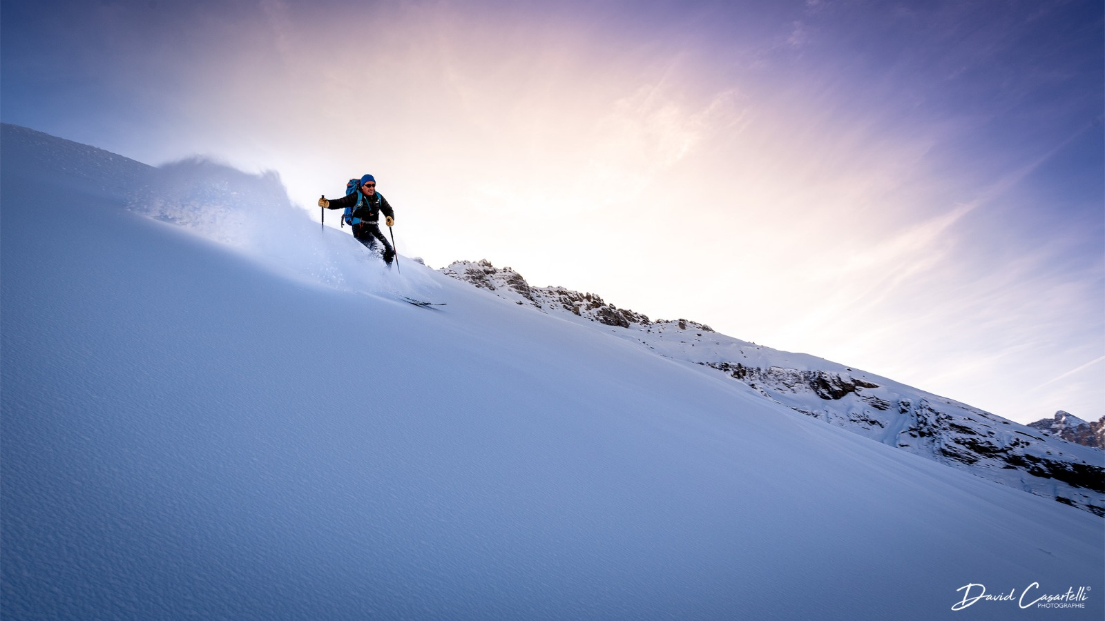 Laurent guide de haute montagne à Flaine