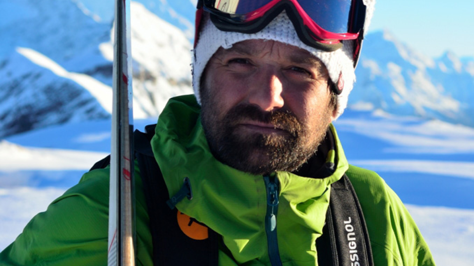 Portrait of Serge, ski instructor in Flaine