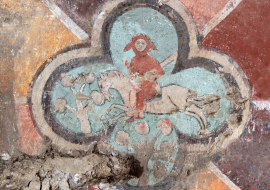 Décor du châtel de Theys