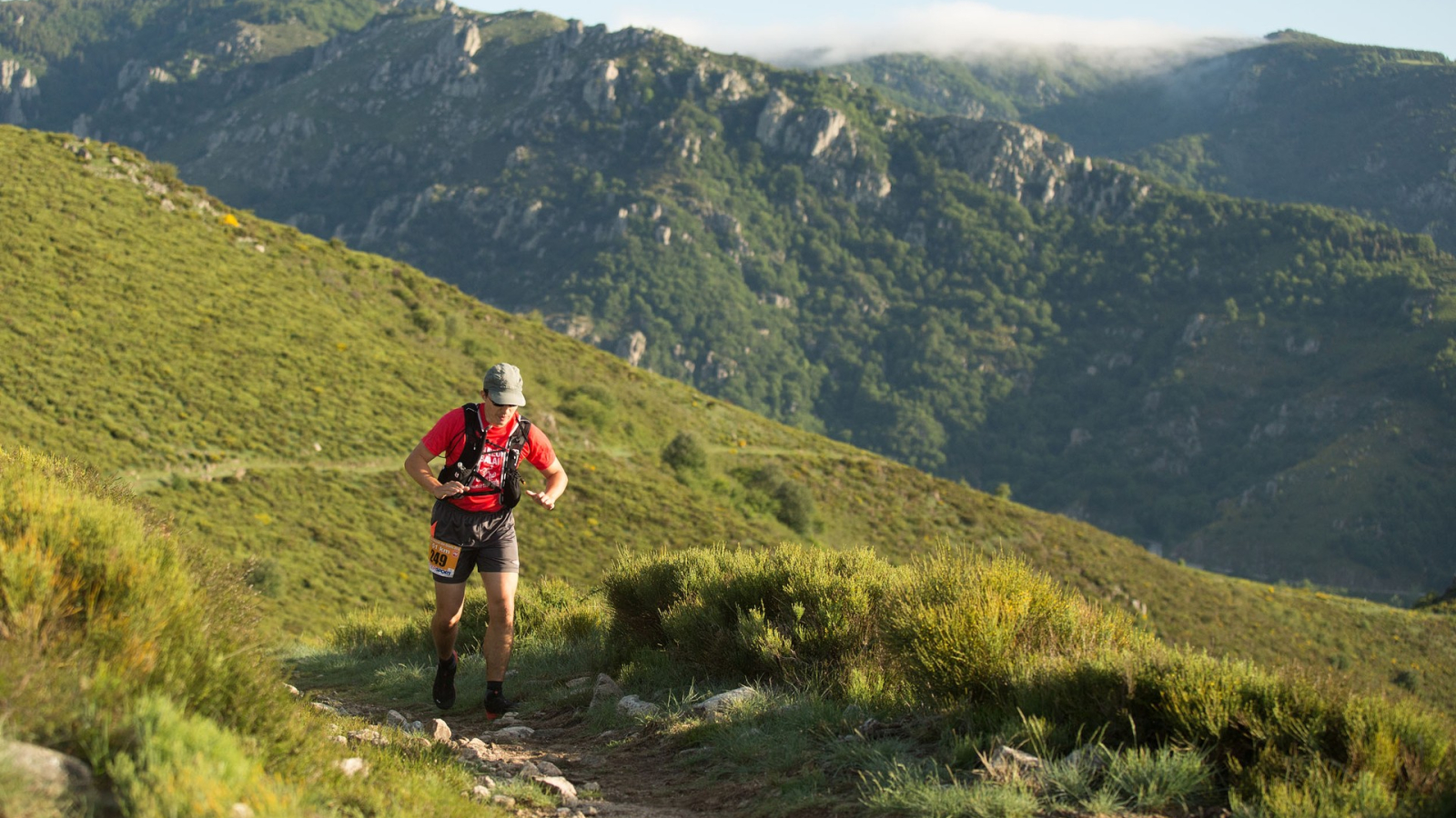 Thueyts - Trail de la chaussée des géants, la gravenne sur les hauteurs ©S.BUGNON