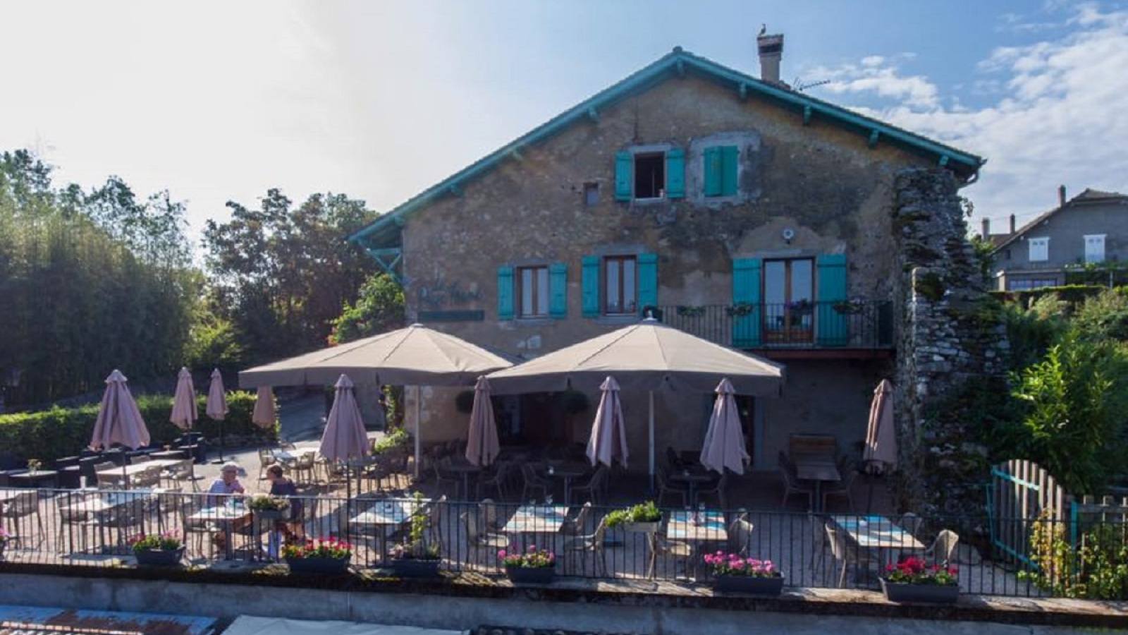 Extérieur du restaurant