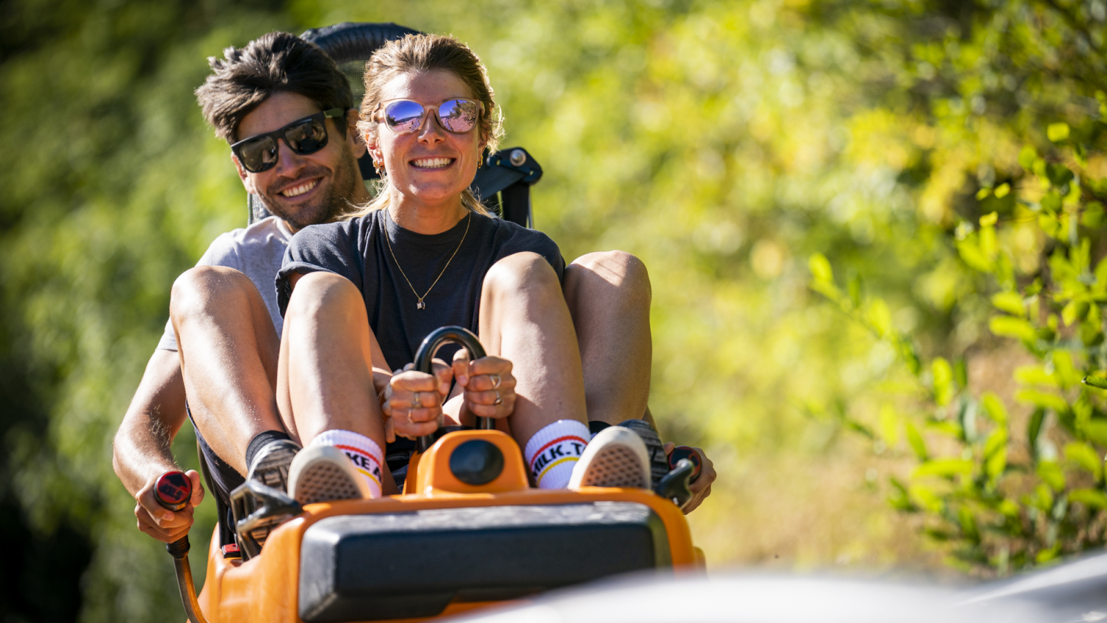 Luge sur rails