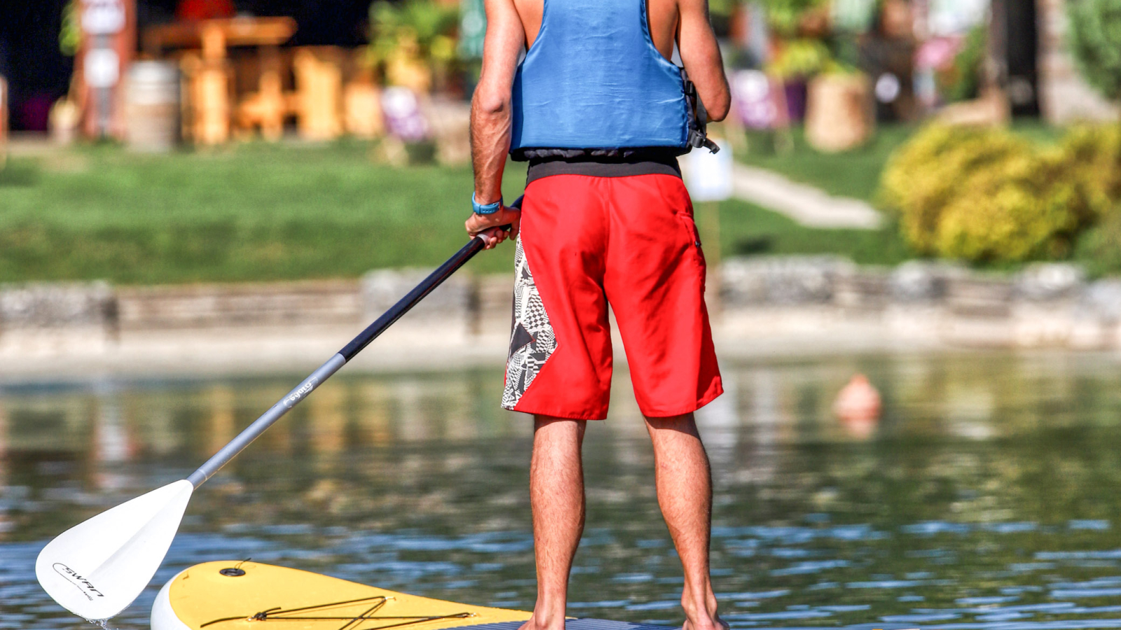 Initiation au Paddle sur le Lac Bleu