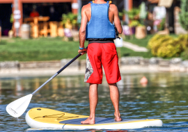 Initiation au Paddle sur le Lac Bleu