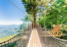 Sentier sur Passerelle