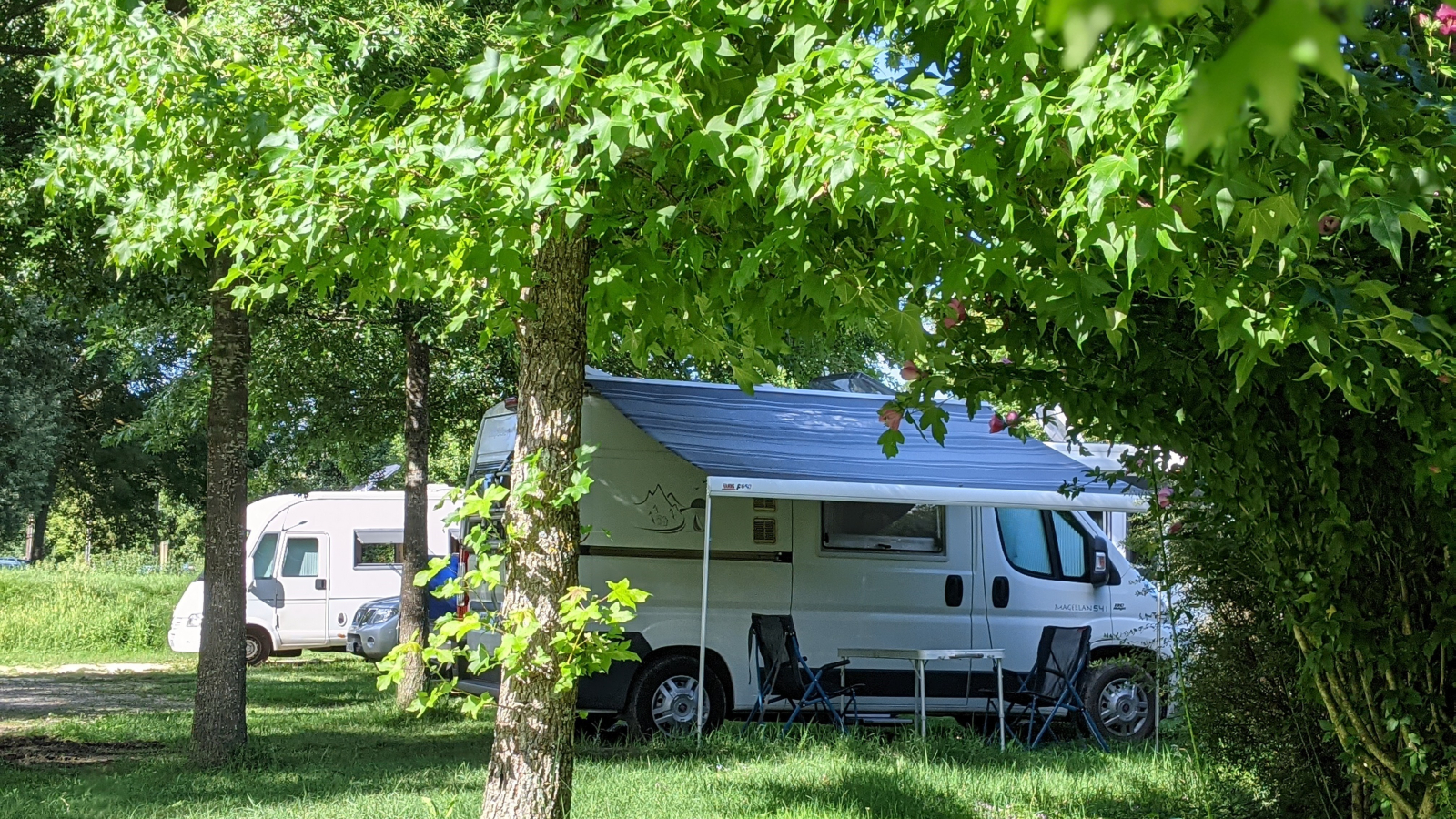 Aire camping car le bourget du lac