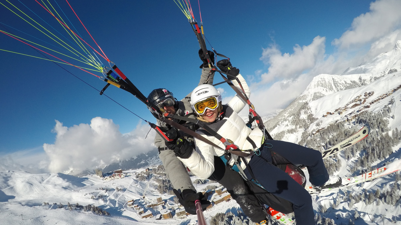 Pilotage parapente avec AIR La Plagne