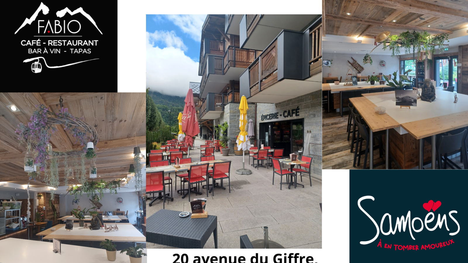 Fabio Café Brasserie Samoens Grand Massif