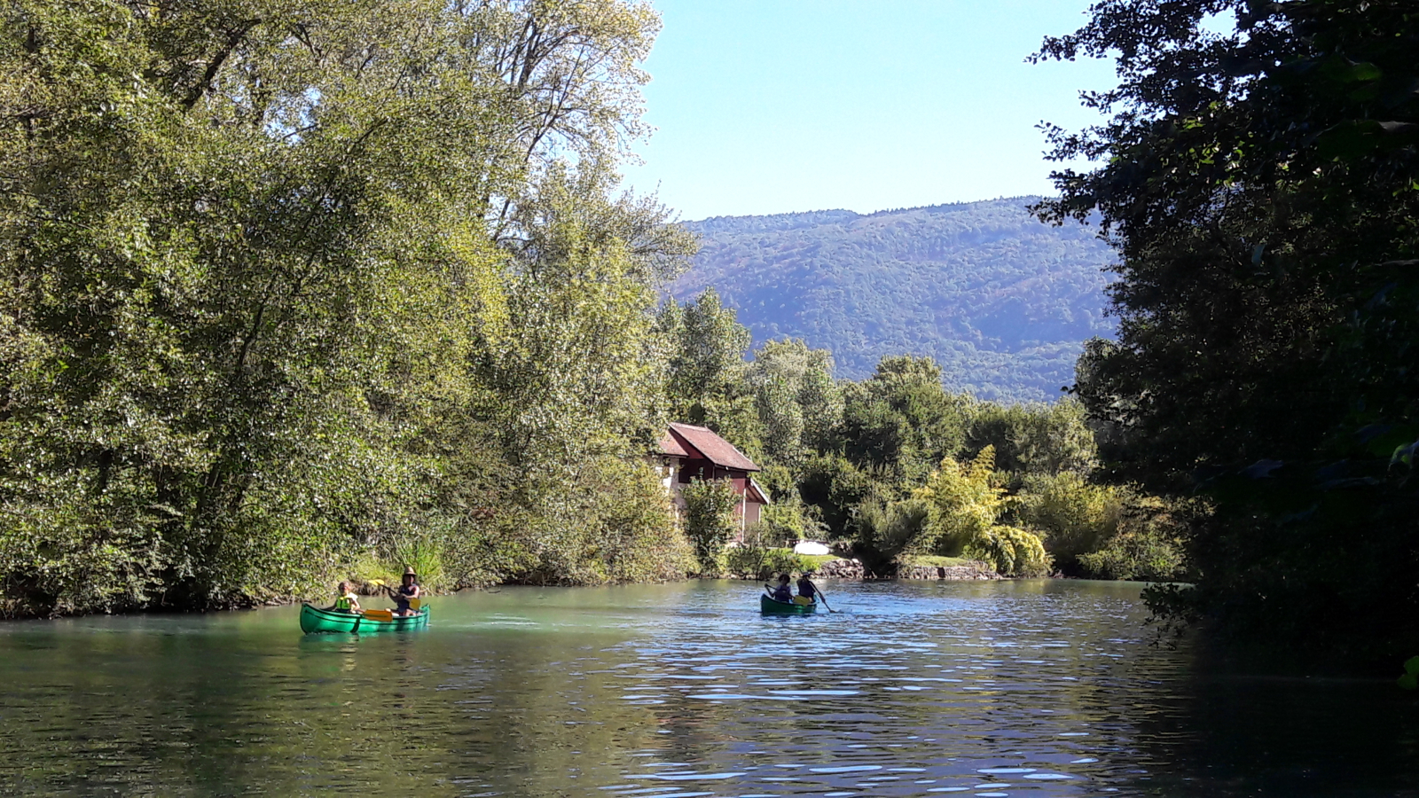 Descente de 22 km sur le Haut-Rhône Sauvage