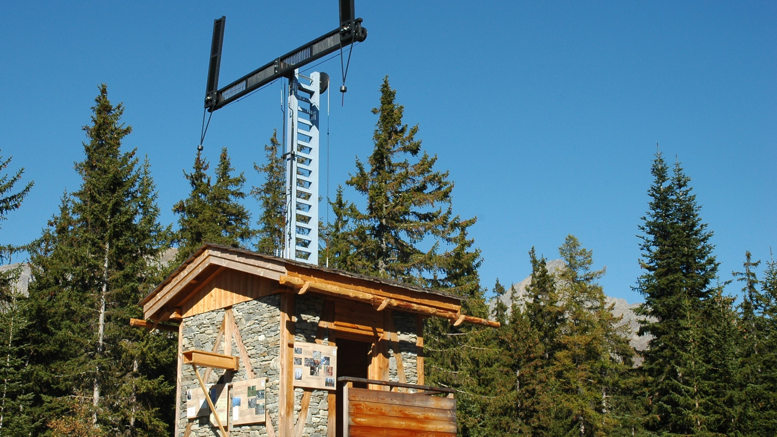 The Chappe telegraph from the Plan de l'Ours to Saint-André
