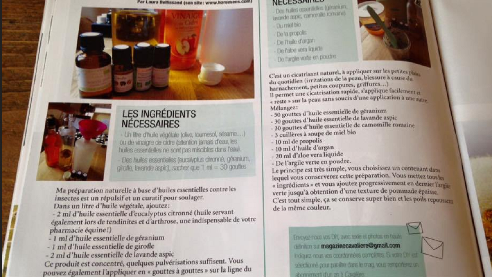 Recette aromathérapie contre les insectes