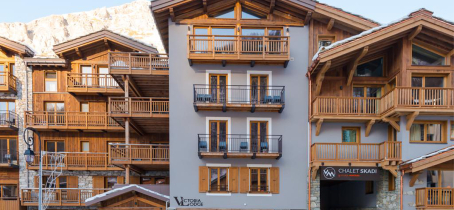 Façade hiver - Victoria Lodge, Friendly Hôtel Val d'Isère