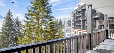 Balcony with view of Flaine Forêt