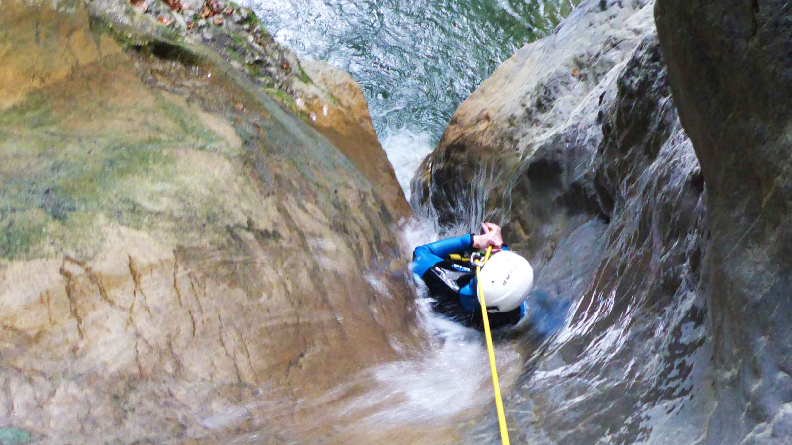 Stage encadré pour le canyoning