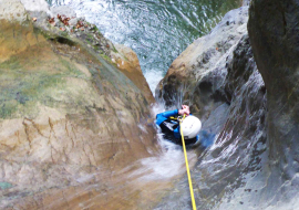 Stage encadré pour le canyoning