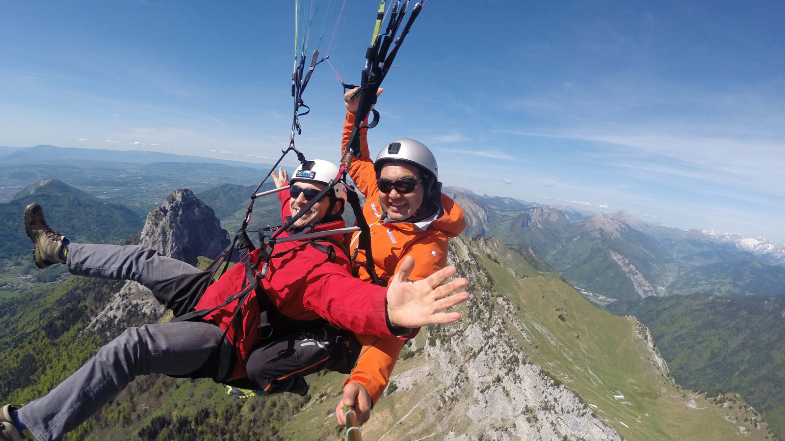 Parapente prestige lac Annecy