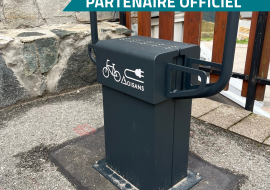 Borne pour vélo et VTT électrique Place du Pic Blanc