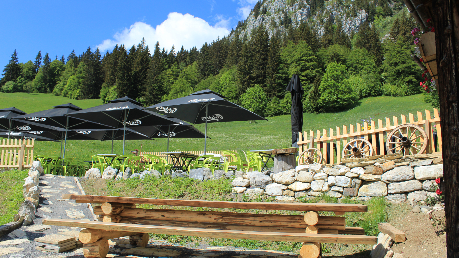 Restaurant d'alpage le Repaire au Grand-Bornand Chinaillon