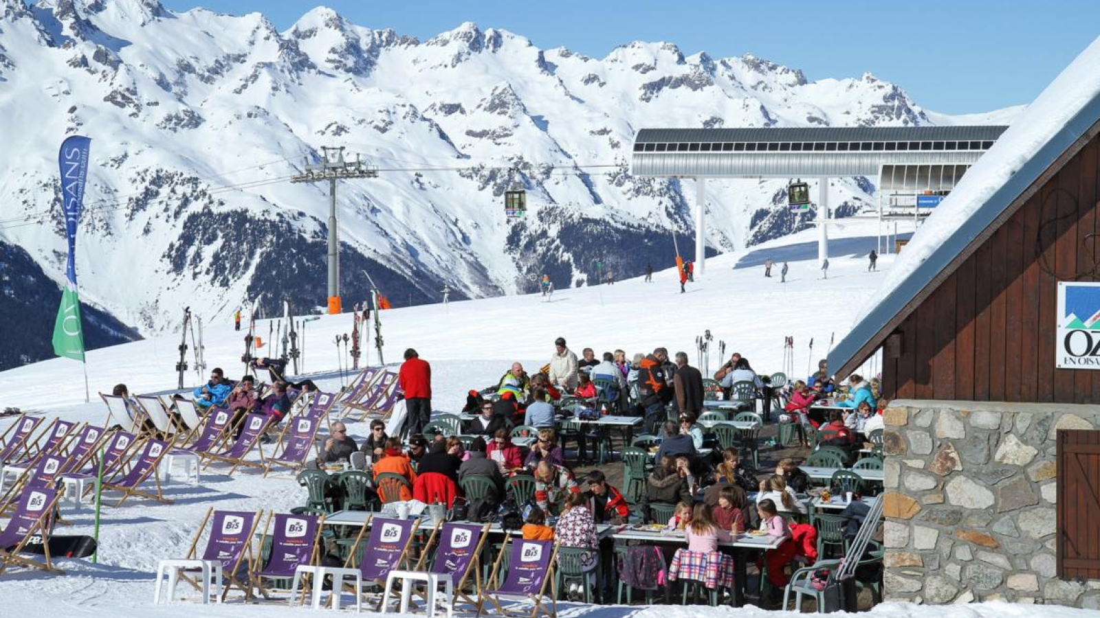 Restaurant d'altitude L'Alpette chez Passoud à Oz en Oisans - Vaujany