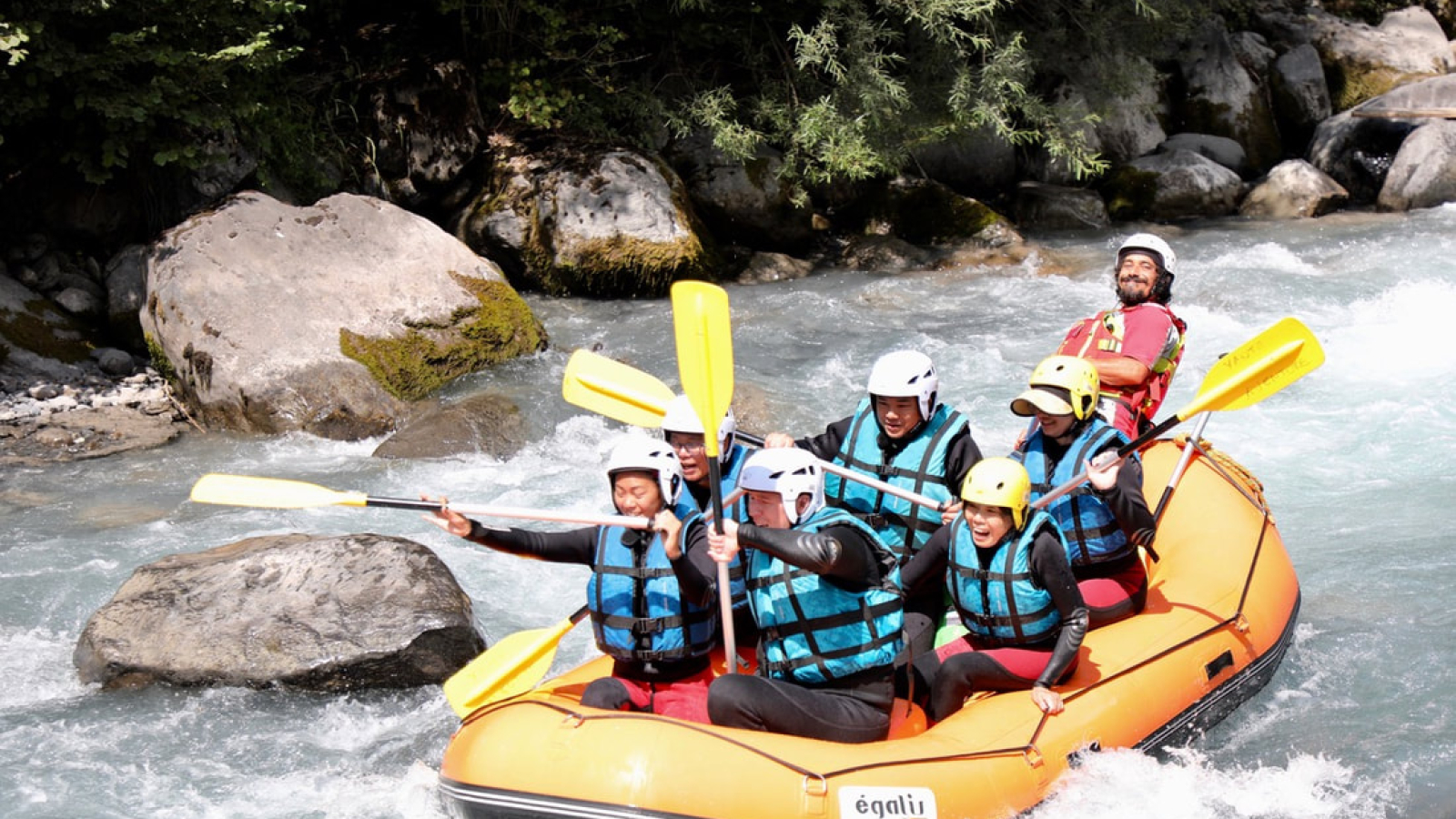 Rafting sur le Giffre