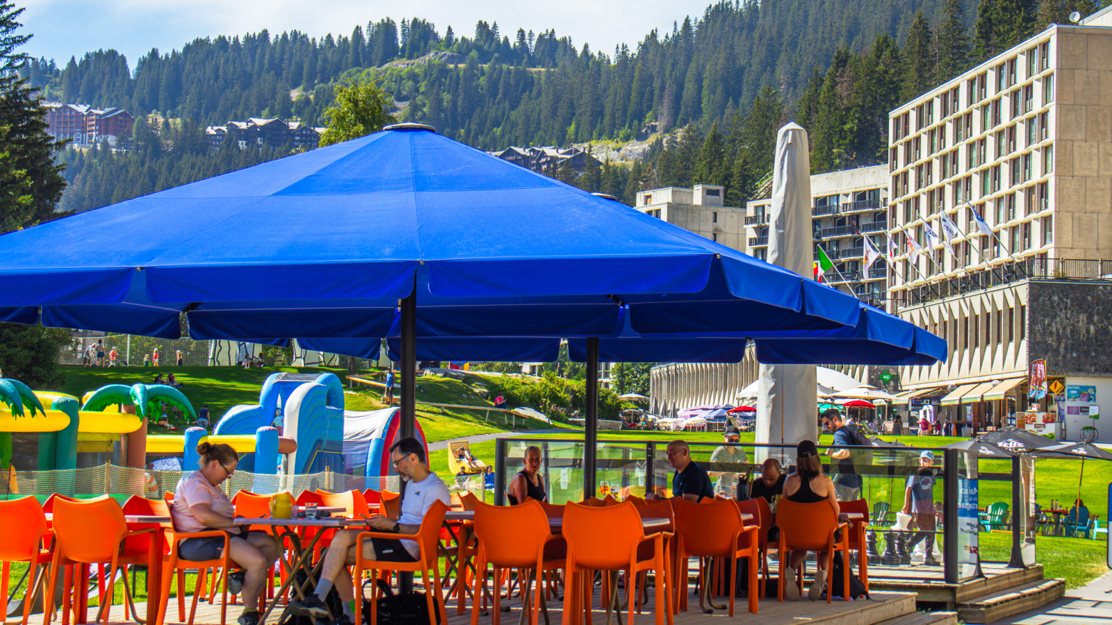 Terrasse été du restaurant