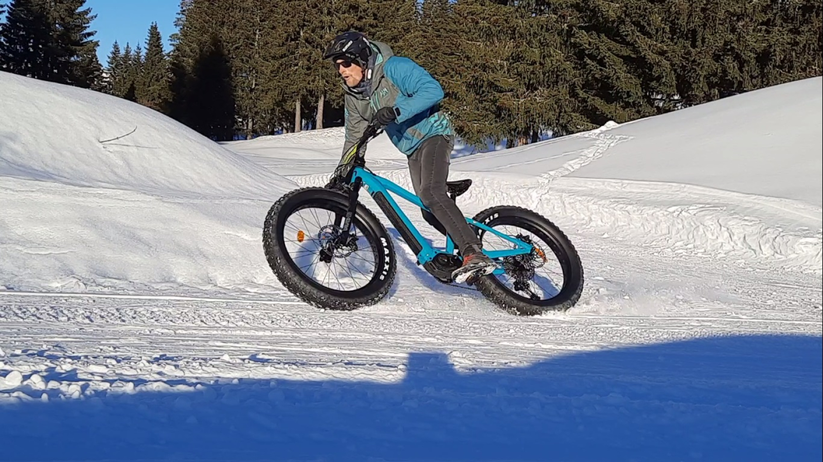 velo sur neige 2