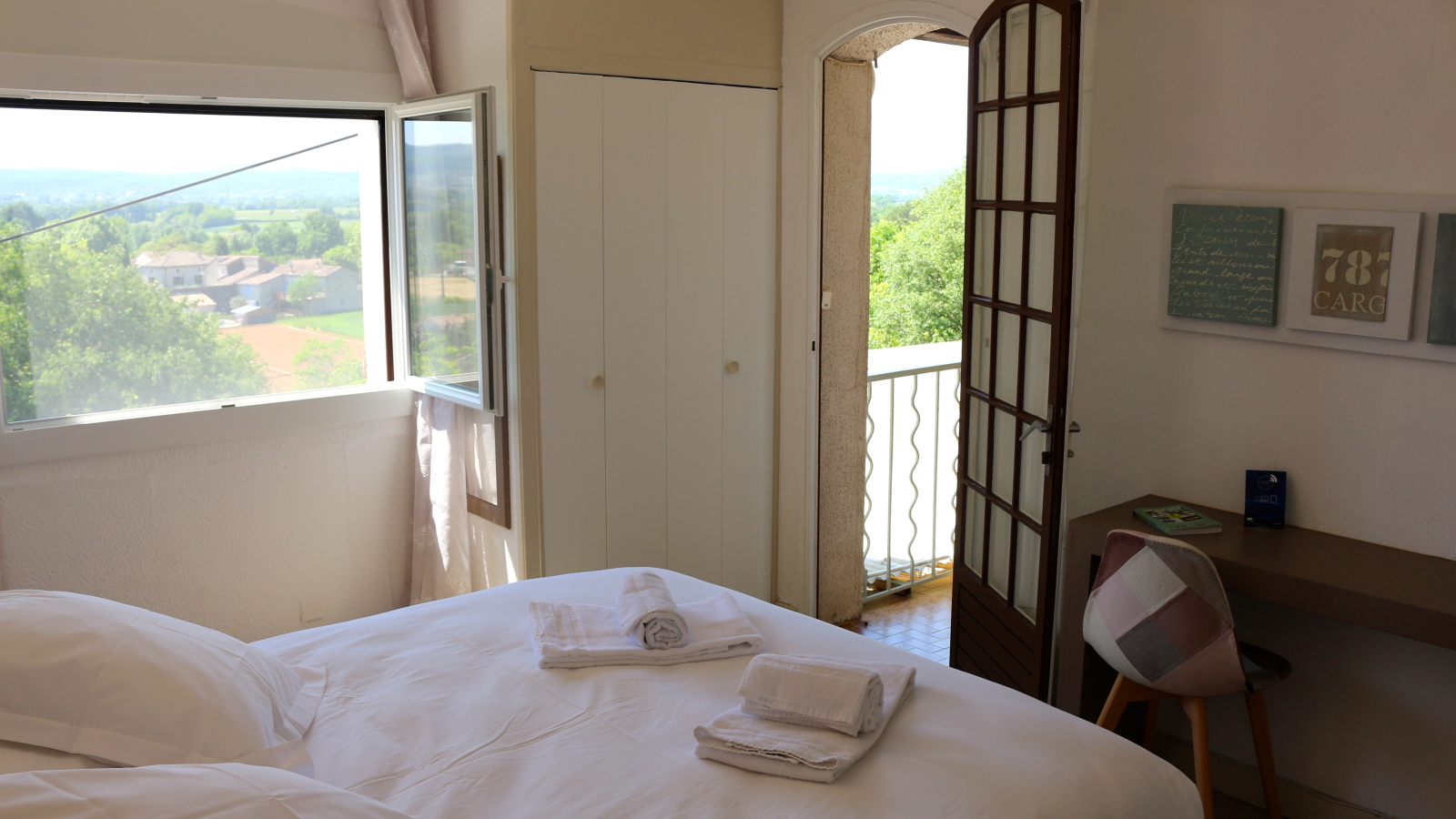 Chambre avec vue en Ardeche