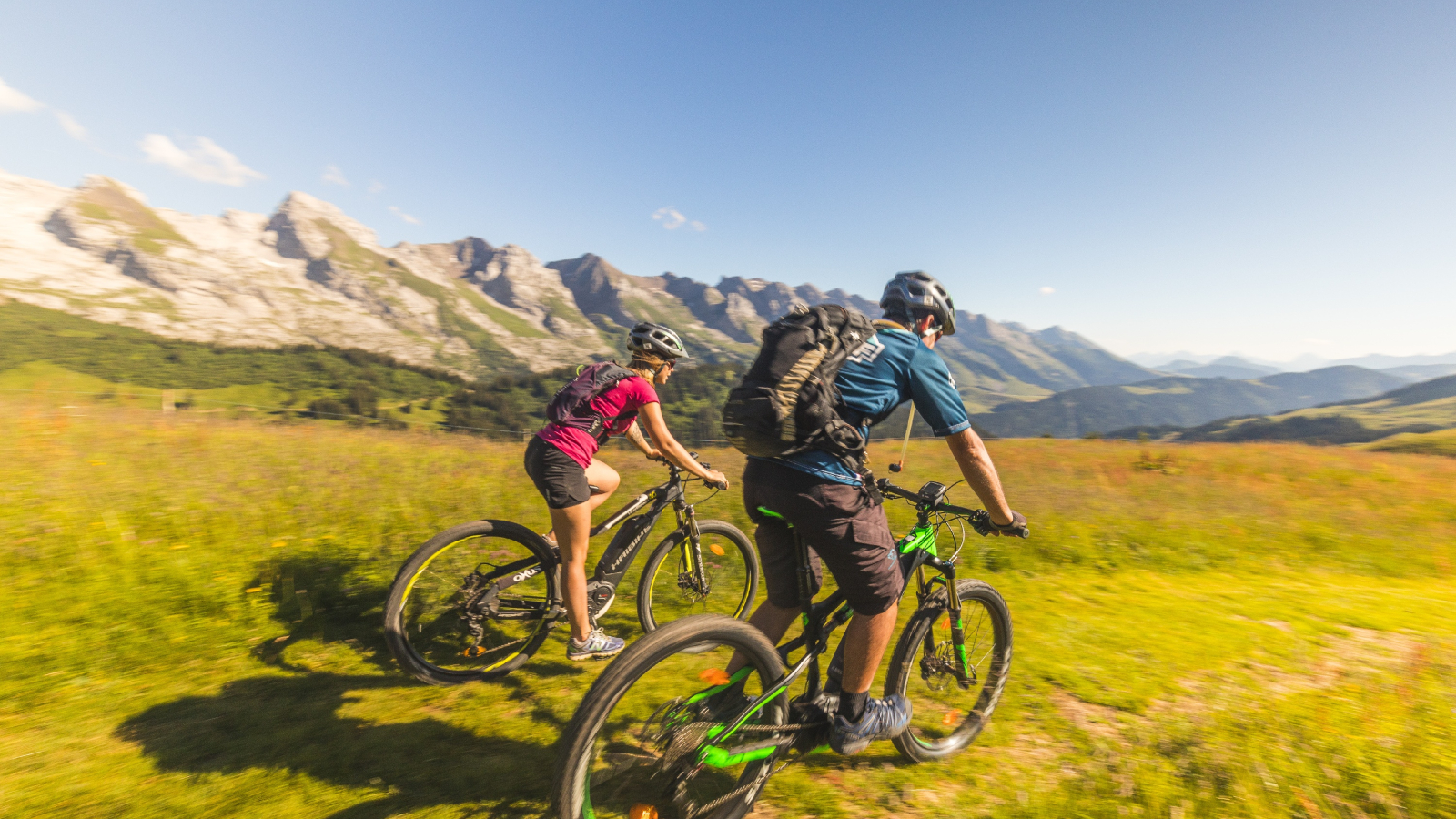 Vtt électrique au Grand-Bornand