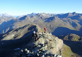 Aussois high mountain hiking