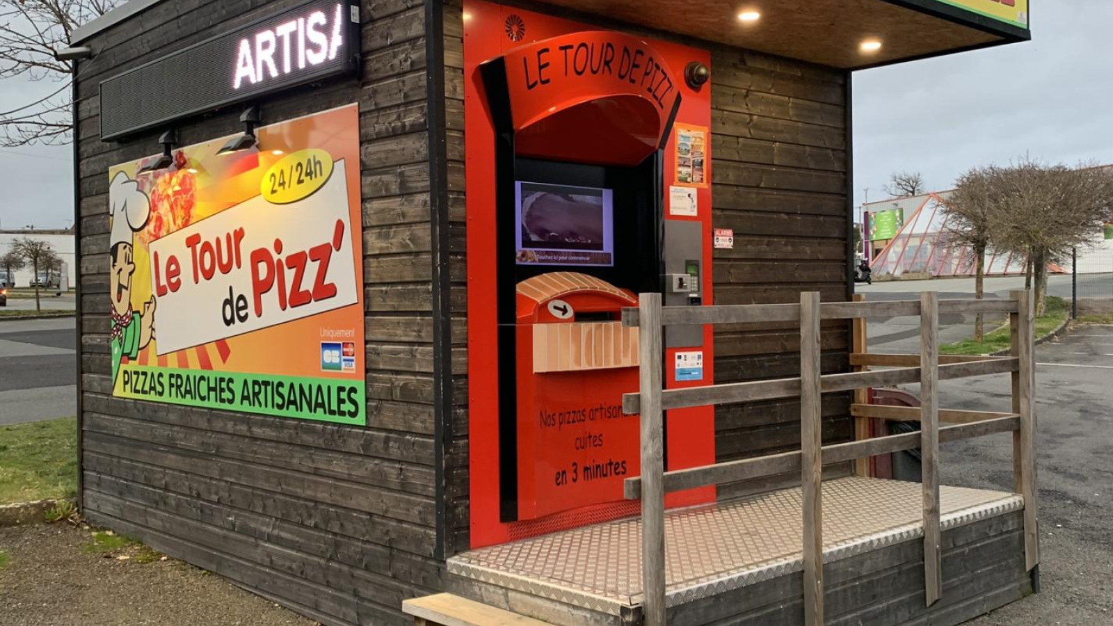 Distributeur Automatique Pizzas Saint Eloy