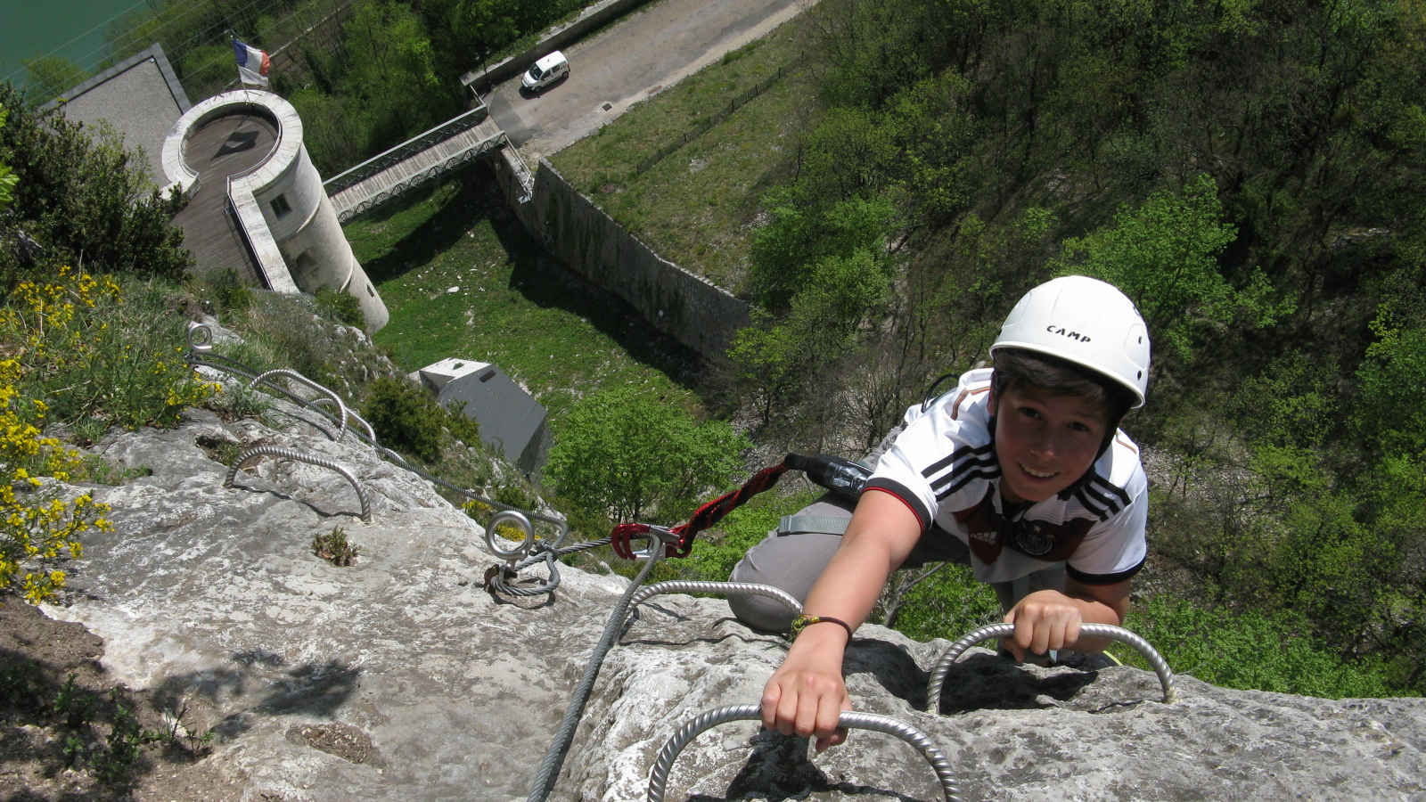 via ferrata fort l'ecluse pays de gex