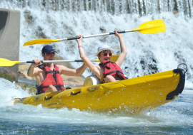 Canoë sur l'Ardèche