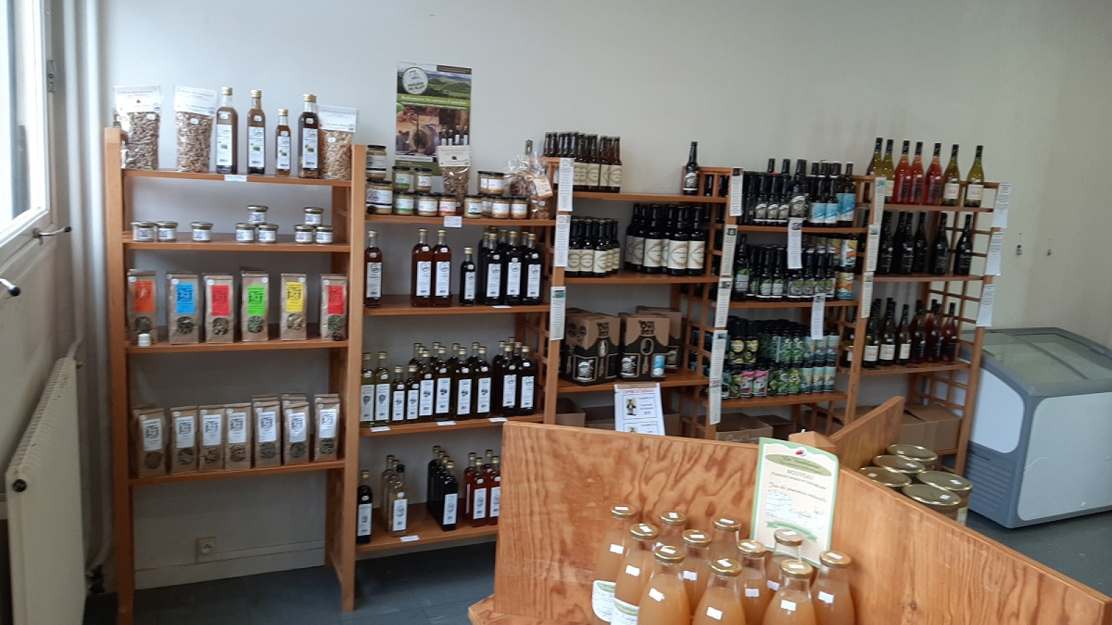Rayons de produits