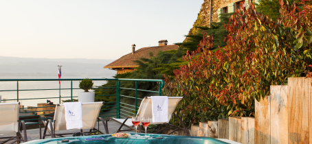 terrasse avec vue