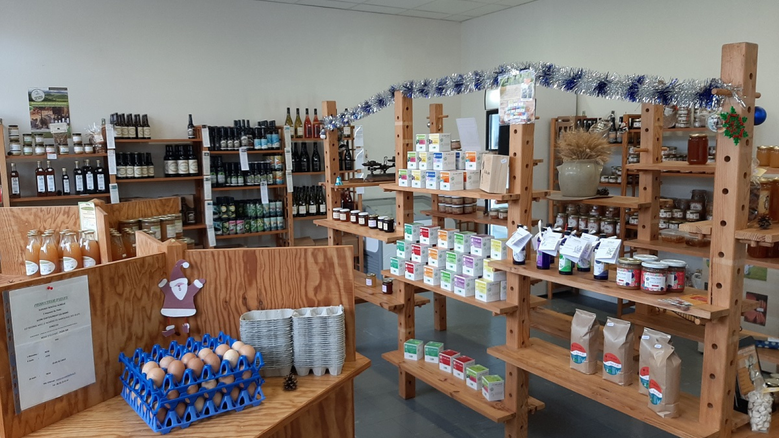 Rayons de produits