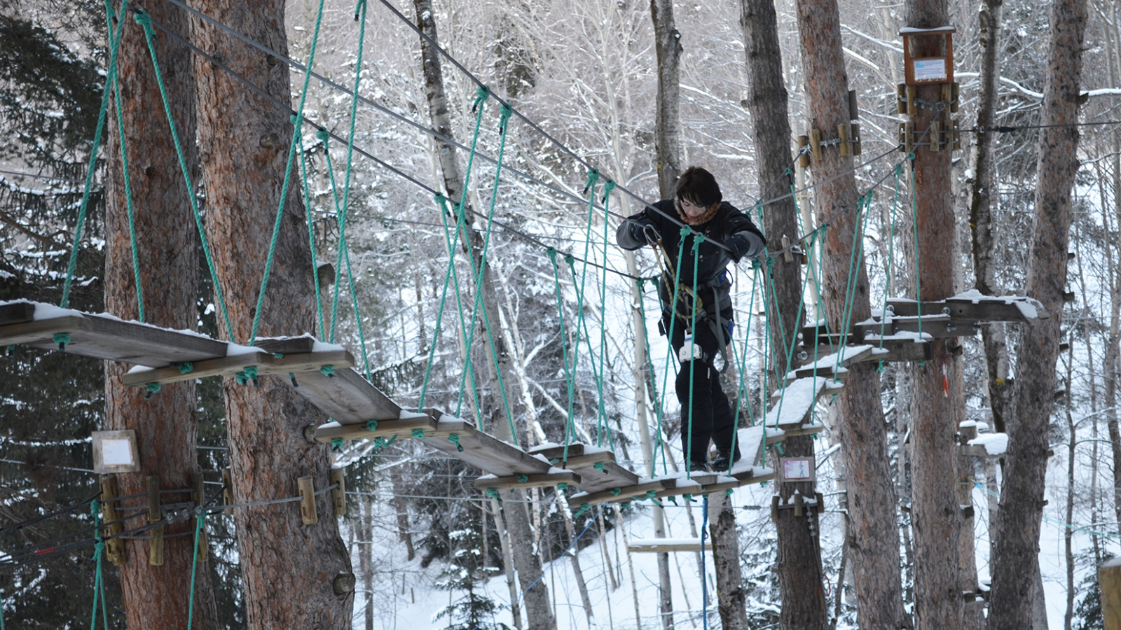 Parcours aventure du Diable Hiver