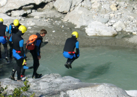 Canyoning avec Bonneval Alpin Center