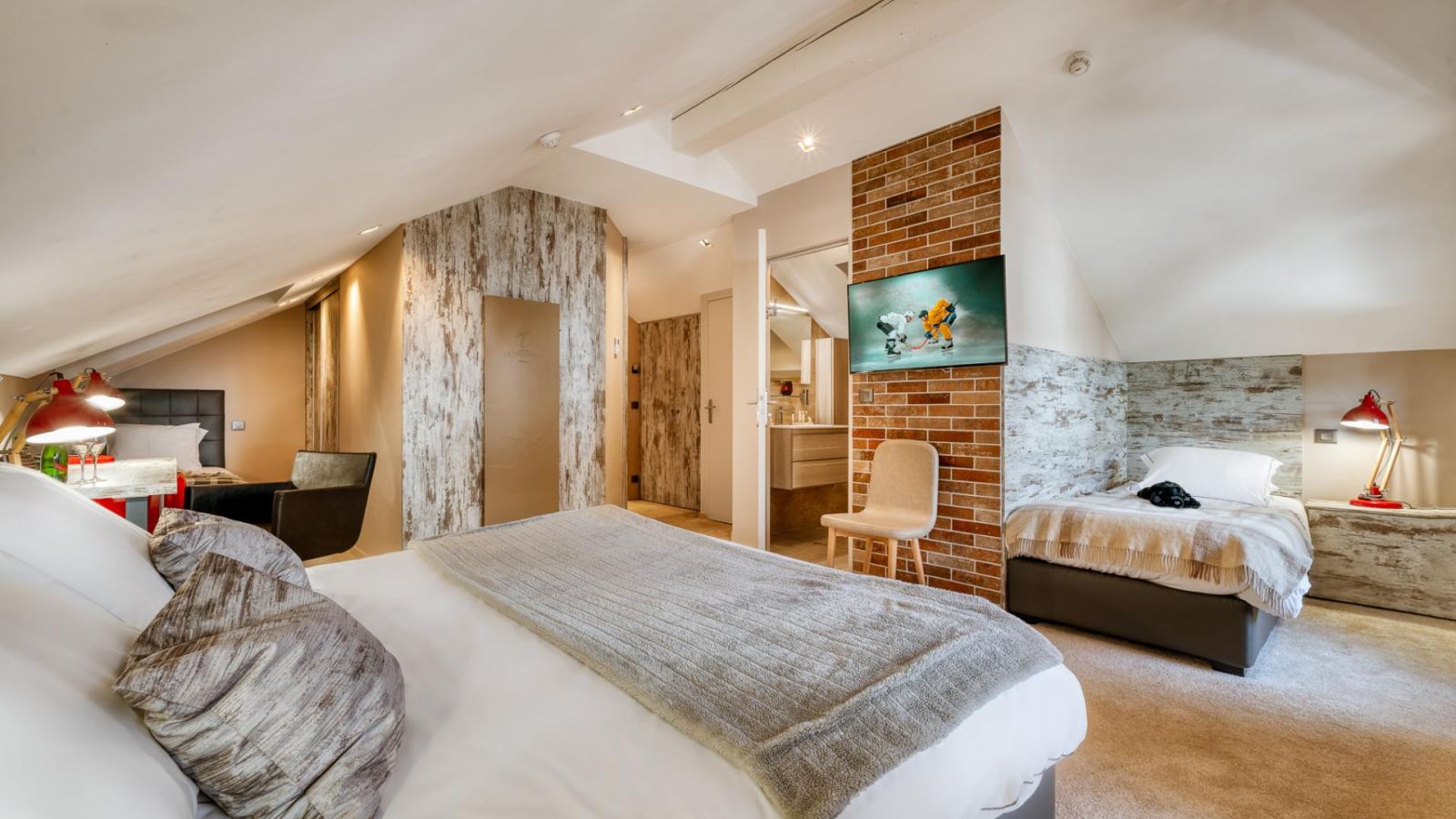 chambre quadruple