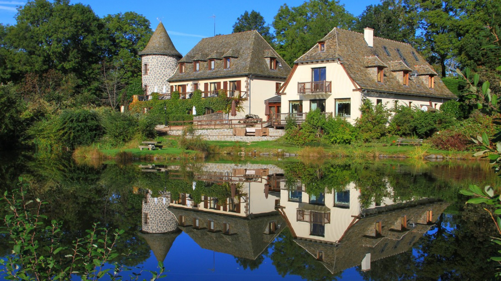 Vue étang