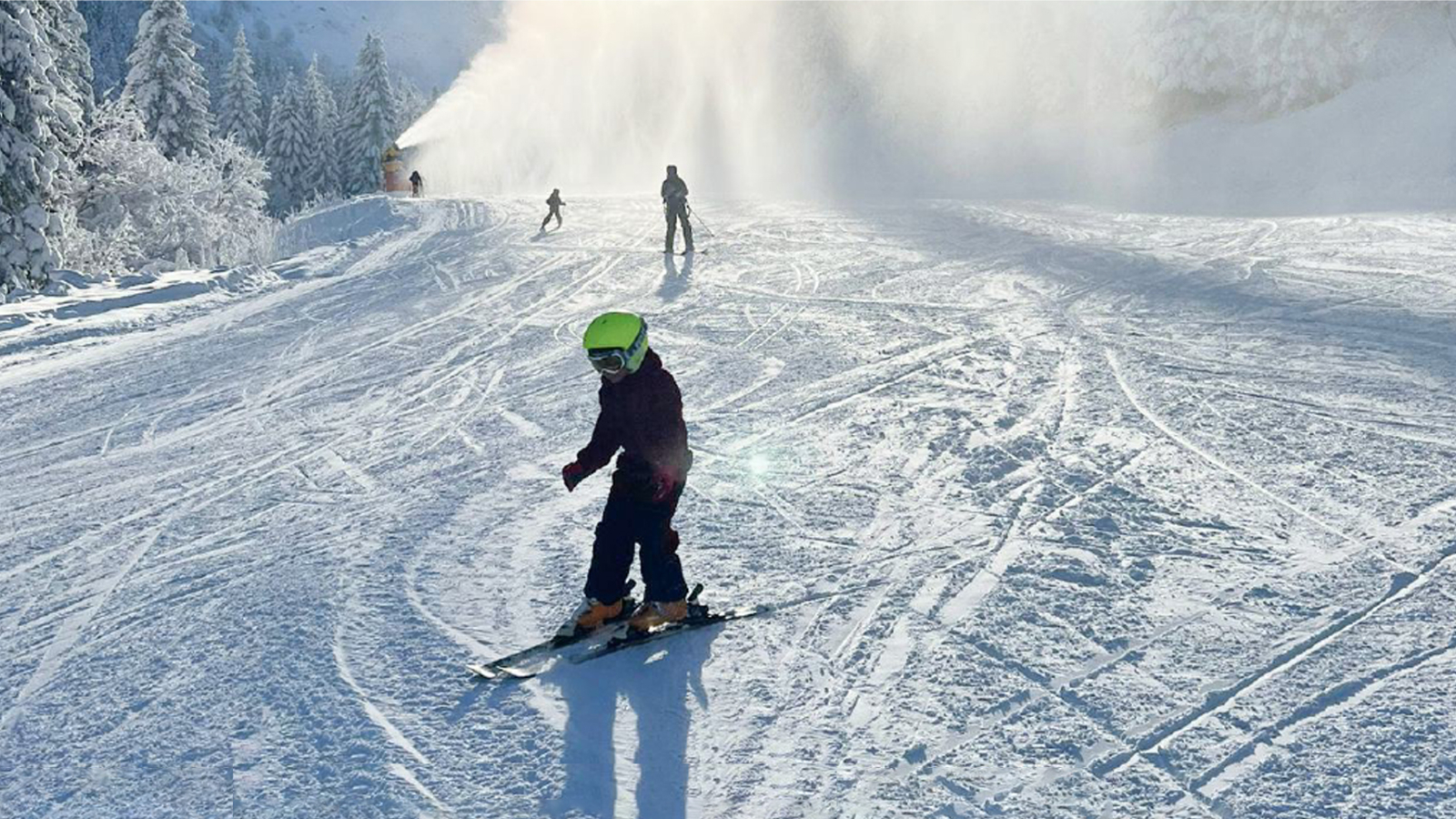 Leçon de ski alpin avec Châtel Sensations moniteur indépendant