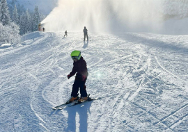 Leçon de ski alpin avec Châtel Sensations moniteur indépendant