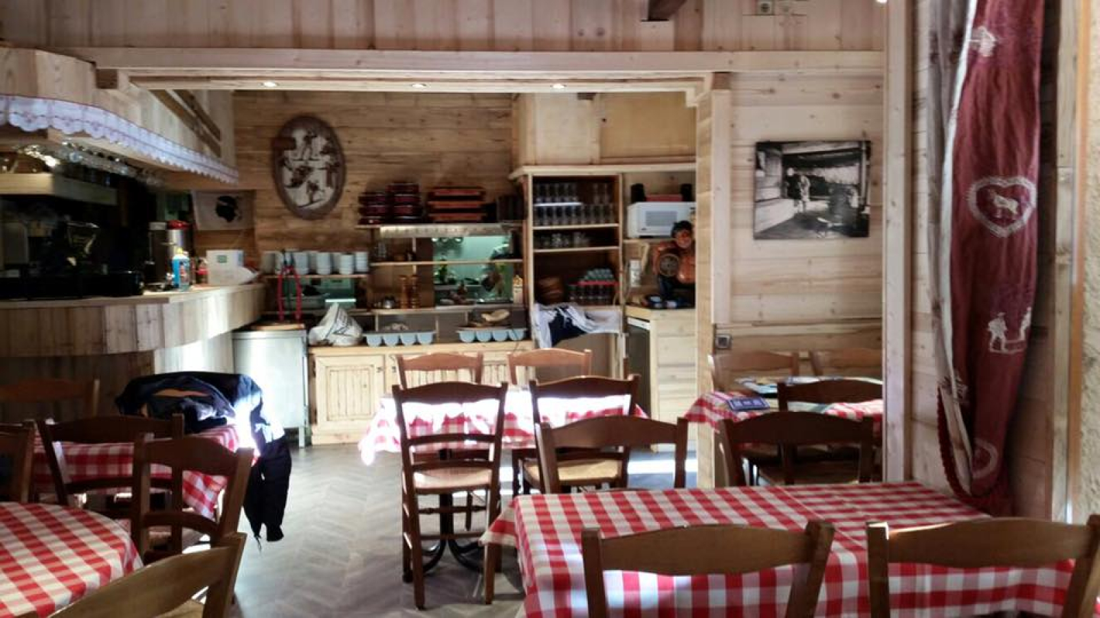 Intérieur du restaurant