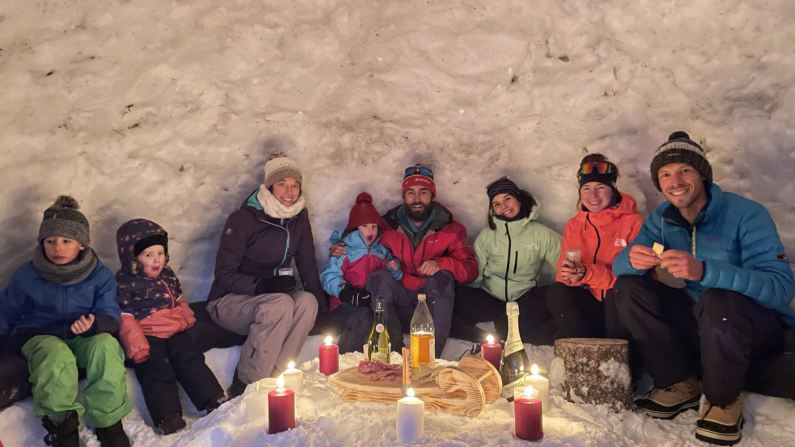 Apéro dans l'igloo