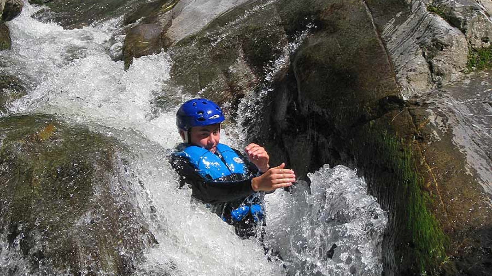 Glissade en toboggan