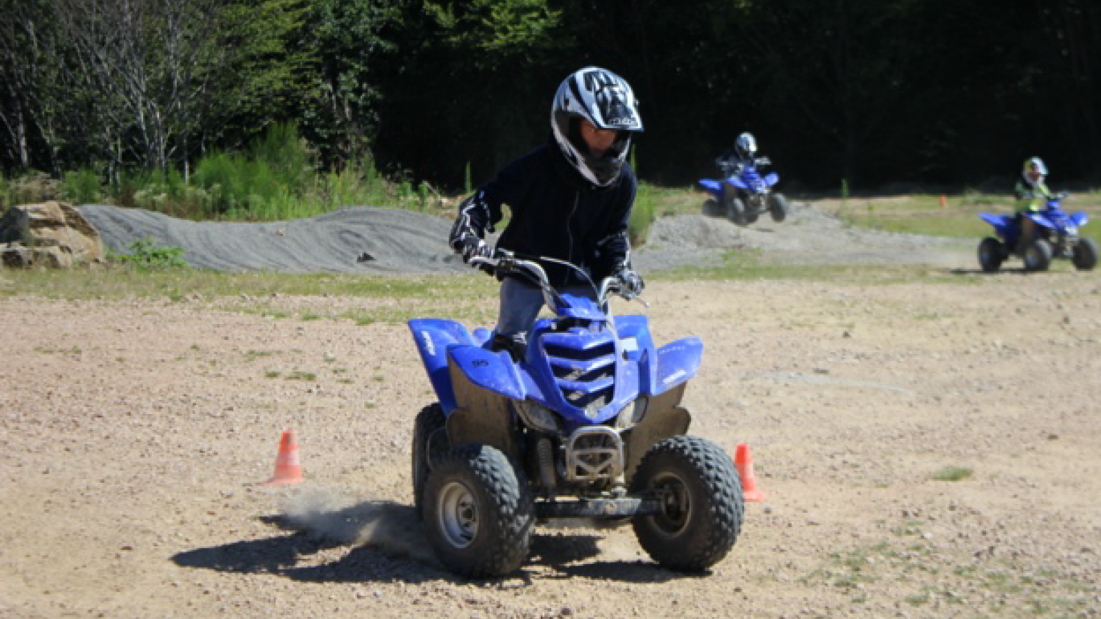 Children & teenagers quad bikes picture